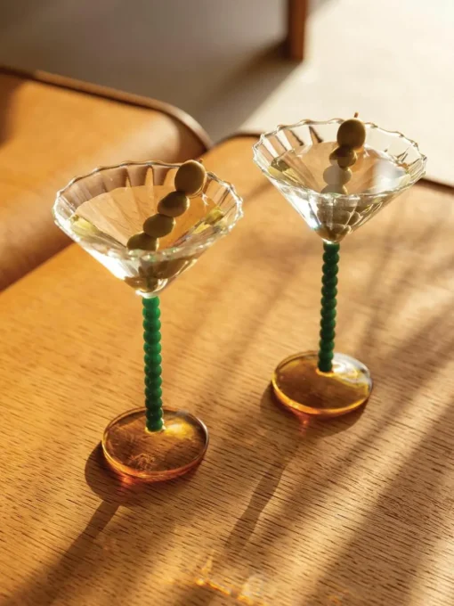 Cocktailgläser Perle aus Borosilikatglas, 2 Stück