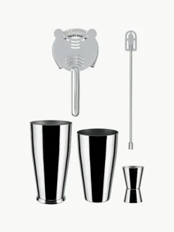 Cocktail-Set Lunar Eclipse aus Edelstahl, 5er-Set