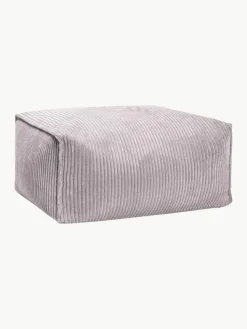Cord-Bodenkissen Shara