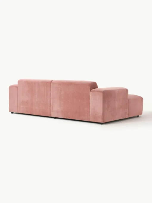 Cord-Ecksofa Melva (3-Sitzer)