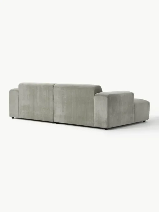 Cord-Ecksofa Melva (3-Sitzer)