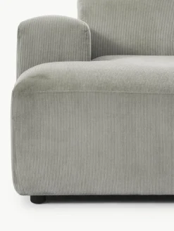 Cord-Ecksofa Melva (3-Sitzer)