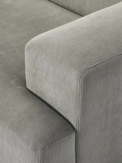 Cord-Ecksofa Melva (3-Sitzer)