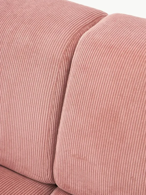 Cord-Ecksofa Melva (3-Sitzer)