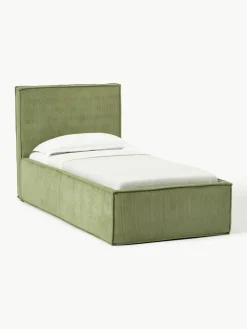 Cord-Einzelbett Dream mit Stauraum