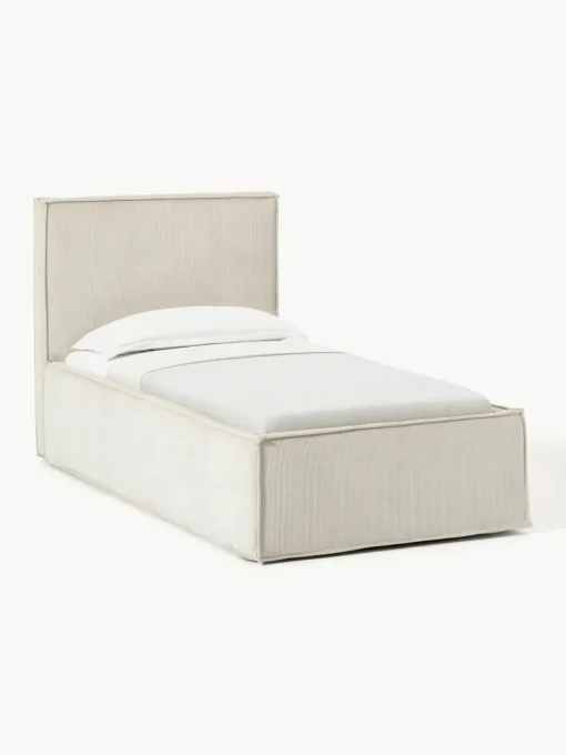 Cord-Einzelbett Dream mit Stauraum