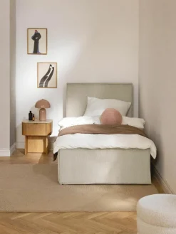 Cord-Einzelbett Dream mit Stauraum