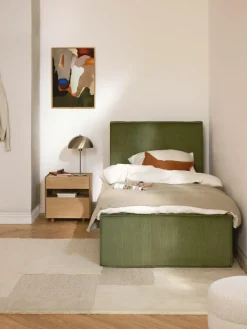 Cord-Einzelbett Dream mit Stauraum