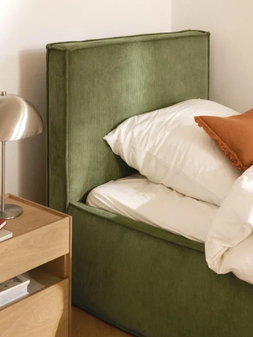Cord-Einzelbett Dream mit Stauraum