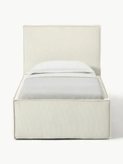 Cord-Einzelbett Dream mit Stauraum