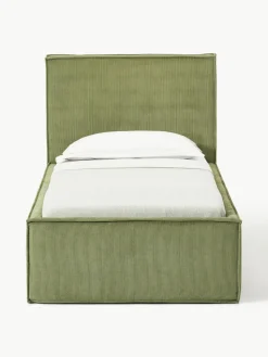 Cord-Einzelbett Dream mit Stauraum