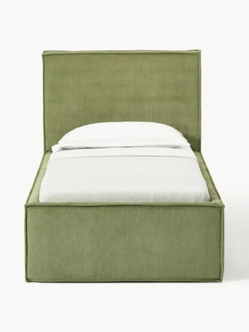 Cord-Einzelbett Dream mit Stauraum