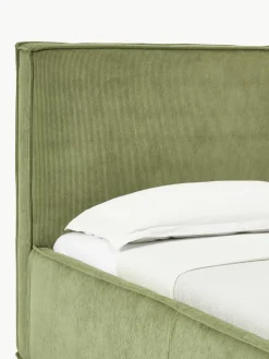 Cord-Einzelbett Dream mit Stauraum
