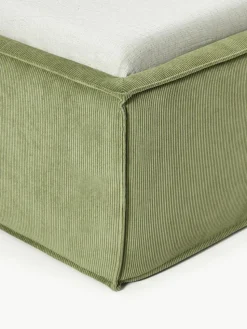 Cord-Einzelbett Dream mit Stauraum