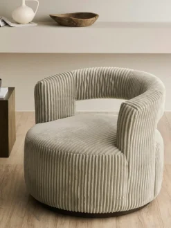 Cord-Loungesessel Jona