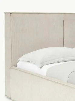 Cord-Polsterbett Dream mit Stauraum