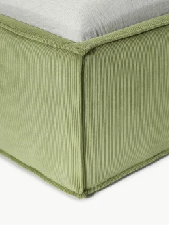 Cord-Polsterbett Dream mit Stauraum