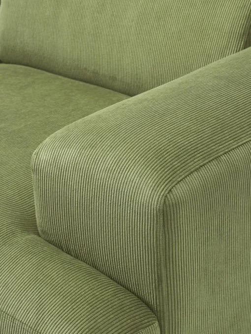 Cord-Sofa Melva (3-Sitzer)