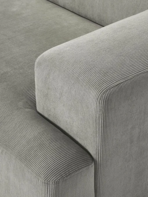 Cord-Sofa Melva (3-Sitzer)