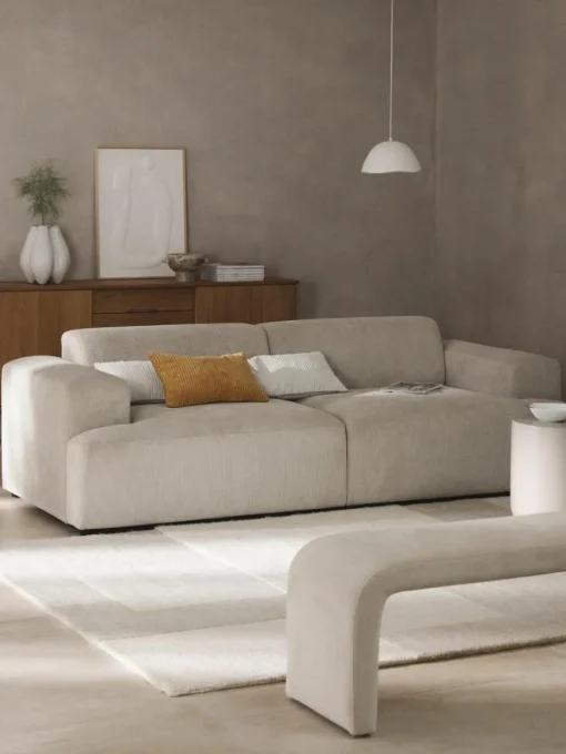 Cord-Sofa Melva (3-Sitzer)