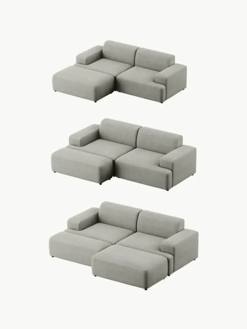 Cord-Sofa Melva (3-Sitzer)