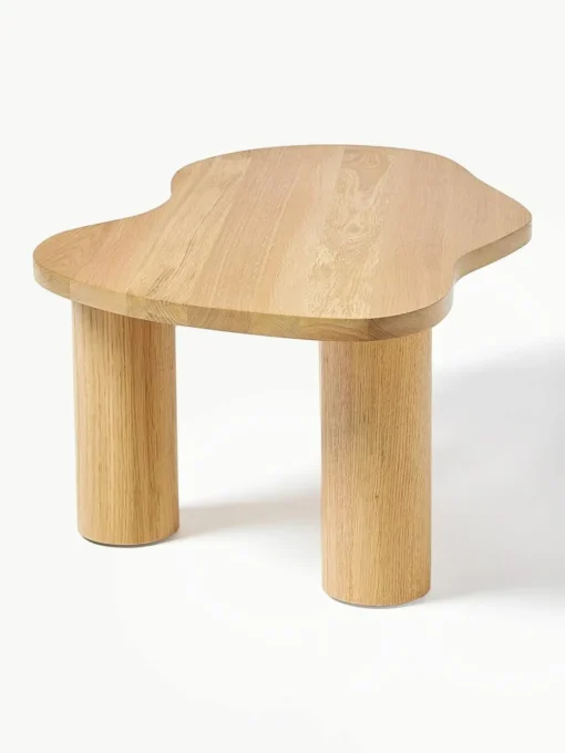 Couchtisch Didi aus Eichenholz in organischer Form