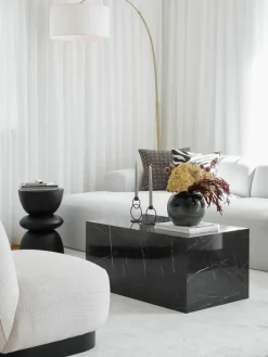 Couchtisch Lesley in Marmor-Optik