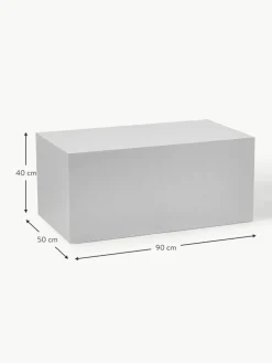 Couchtisch Lesley in Metall-Optik