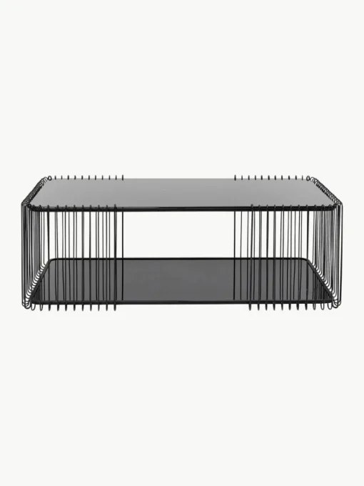 Couchtisch Wire mit Glasplatte