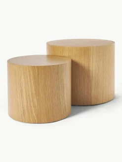 Couchtische Dan aus Holz, 2er-Set