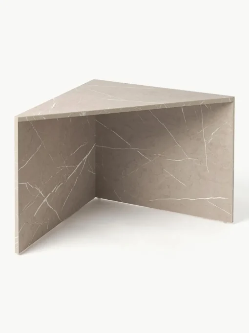 Couchtische Vilma in Marmor-Optik, 2er-Set