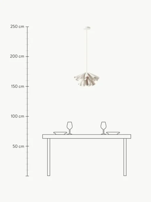 3D gedruckte Pendelleuchte Keani