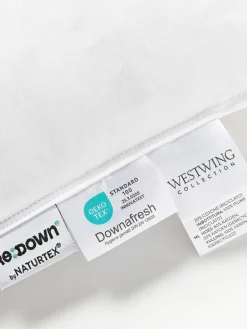 Dekokissen-Inlett Comfort, 30x70, Feder-Füllung