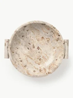 Deko-Schale Fossil aus Marmor, H 10 cm