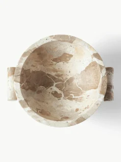 Deko-Schale Fossil aus Marmor, H 15 cm