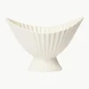 Deko-Schale Fountain aus Steinzeug, B 19 cm