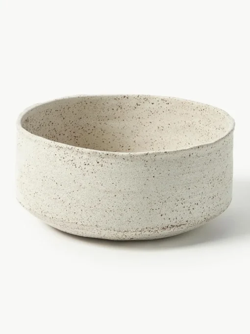 Deko-Schale Kamo mit rauer Oberfläche, H 15 cm