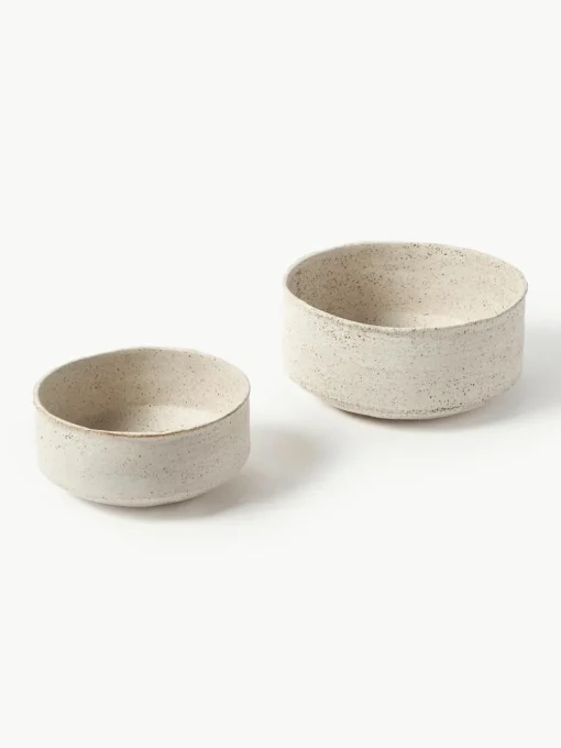 Deko-Schale Kamo mit rauer Oberfläche, H 13 cm