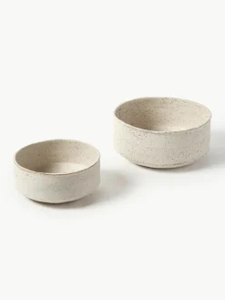 Deko-Schale Kamo mit rauer Oberfläche, H 15 cm