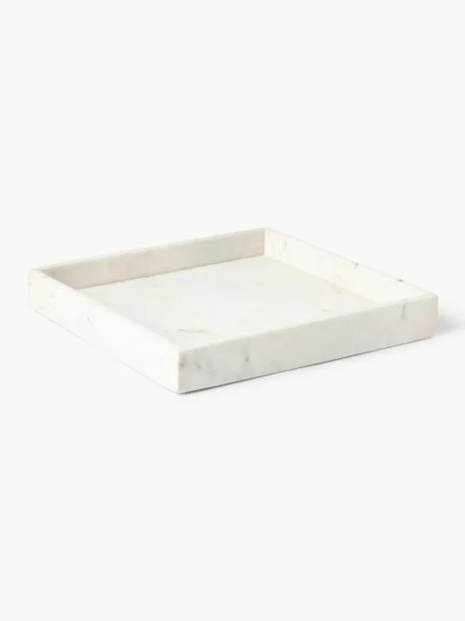 Deko-Tablett Venice aus Marmor