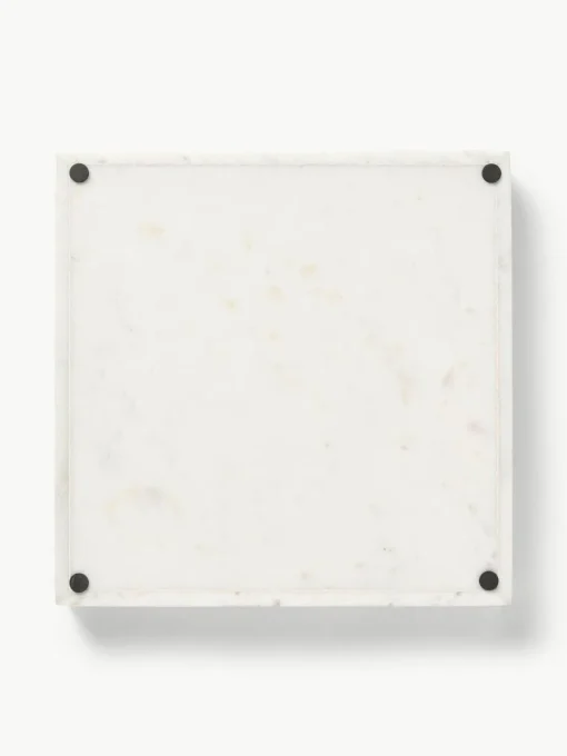 Deko-Tablett Venice aus Marmor