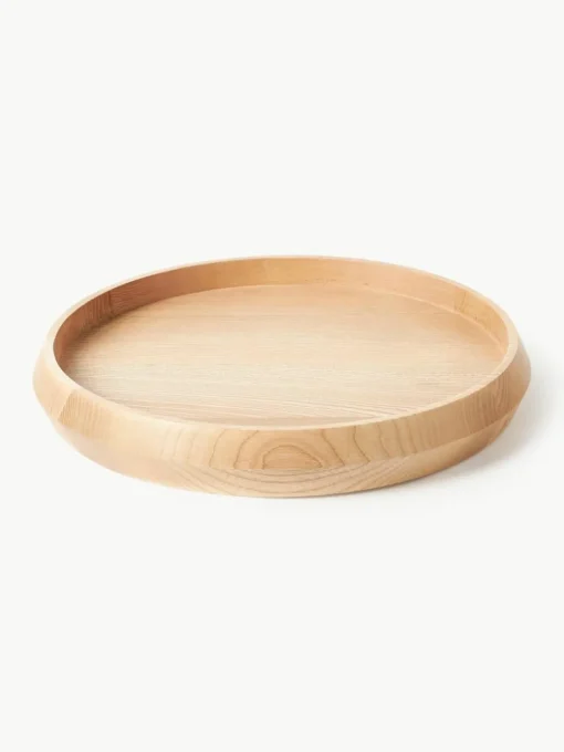 Deko-Tabletts Copenhagen aus Eschenholz, 2er-Set