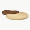 Deko-Tabletts Oda aus Mangoholz, 2er-Set