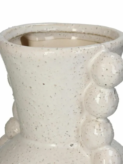 Deko-Vase Orchid aus Steingut, H 25 cm