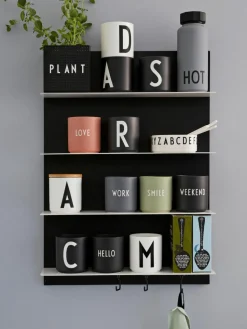 Design Becher Favourite WORK mit Schriftzug
