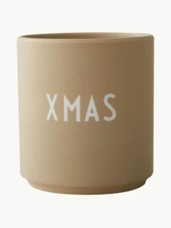 Design Becher Favourite XMAS mit Schriftzug