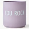 Design Becher Favourite YOU ROCK mit Schriftzug