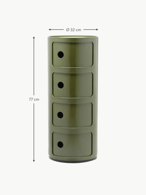 Design Container Componibili, 4 Elemente