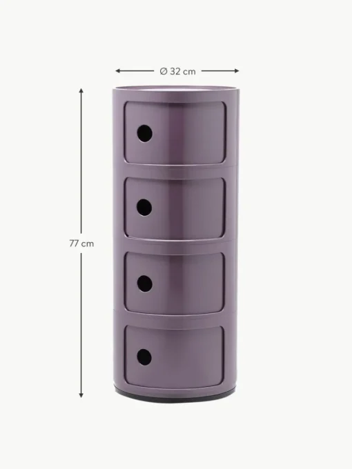 Design Container Componibili, 4 Elemente