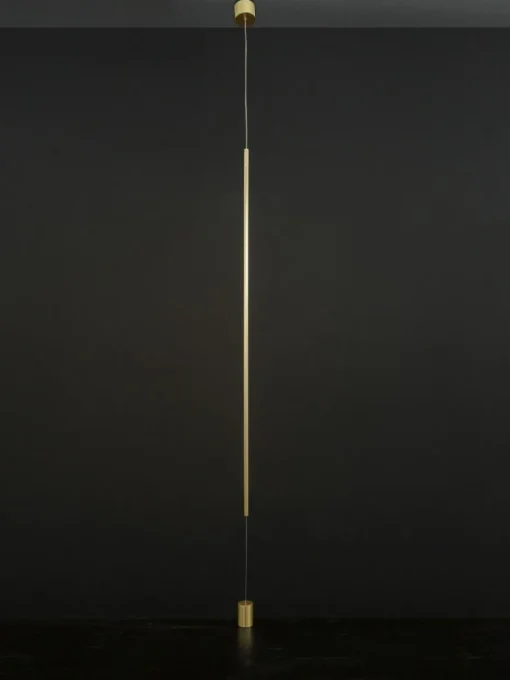 Design LED-Pendelleuchte mit Bodenverankerung Elettra